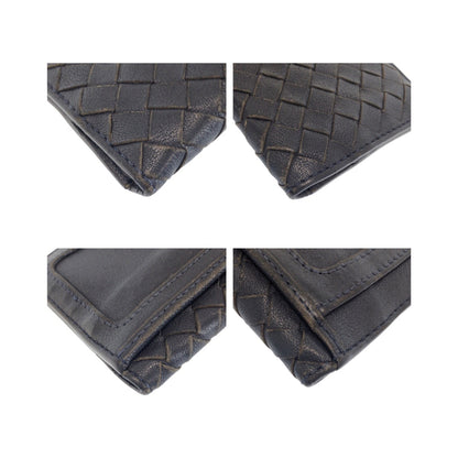 Bottega Veneta Intrecciato Leather Card Case/Pass Case