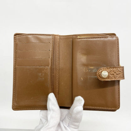 Louis Vuitton Vernis Porte Monnaie Bi-Fold Wallet M91209 Bronze