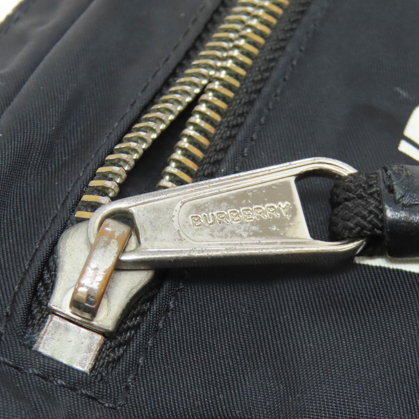 Burberry Logo Hip Bag/Waist Bag In Nylon Material