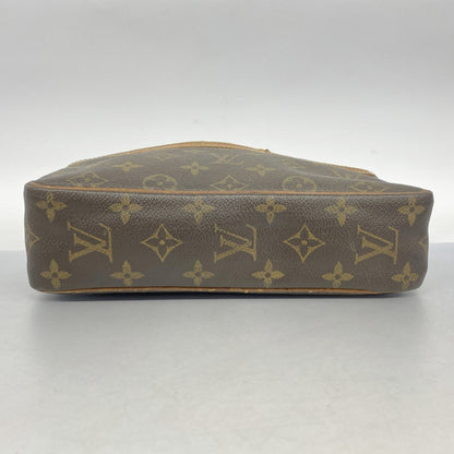 Louis Vuitton Monogram Compigne 23 Clutch Bag M51847 Brown