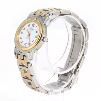 Hermes Clipper Combi Cl4.220 Ssxgp Quartz Watch
