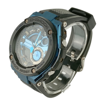 Casio Casio Watch G-Shock G-Steel G-Shock G-Steel Gst-200Cp-2Ajf Black & Blue Dial Resin Stainless