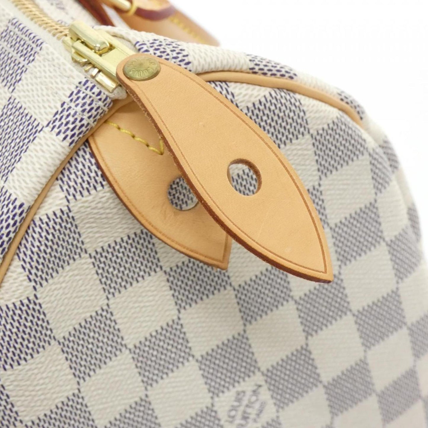 Louis Vuitton Damier Azur Speedy 30Cm Boston Bag N41533