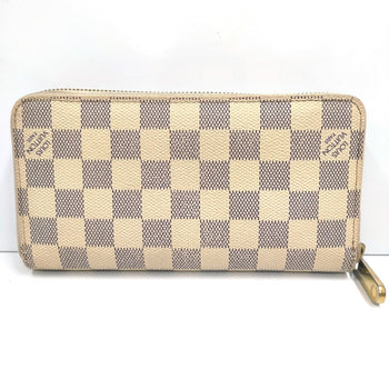 Louis Vuitton Damier Azur Zippy Wallet N60019 Long Round Ja-24953