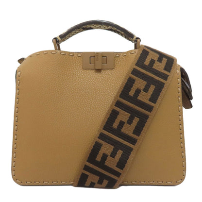 Fendi Peekaboo Selleria 2-Way Handbag In Calfskin