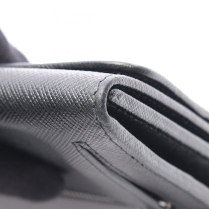 Prada Saffiano Bicolo Bifold Long Wallet