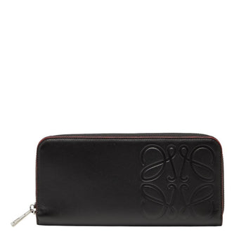 Loewe Anagram Long Wallet With Round Zipper