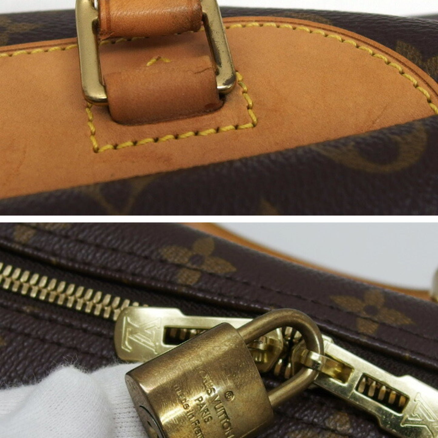 Louis Vuitton Monogram Deauville Handbag M47270