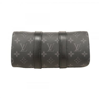 Louis Vuitton Monogram Eclipse Reverse Speedy Bandouliere 25 Handbag M46271 Black/Gray