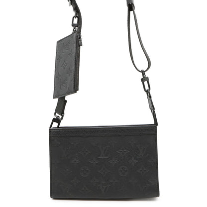 Louis Vuitton Monogram Shadow Gaston Wearable Wallet Shoulder Bag M81115
