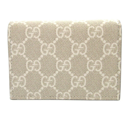 Like New Gucci Gg Marmont 658610 Compact Leather Wallet In Supreme Pink