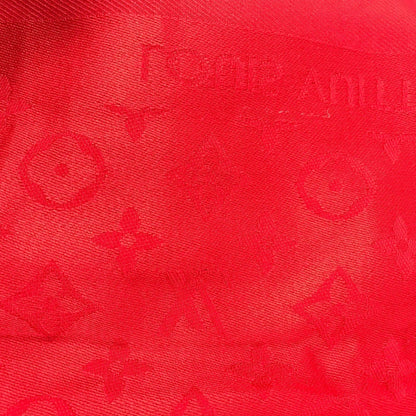 Louis Vuitton Louis Vuitton Monogram Stole Scarf Fringe Shawl Wool Silk