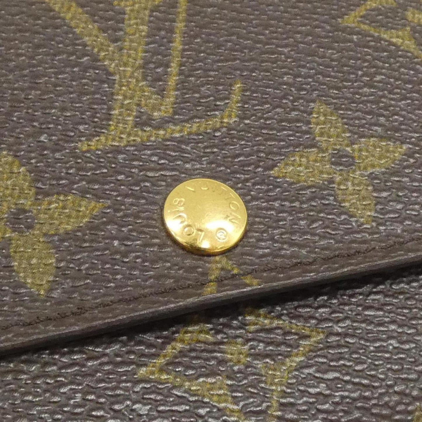 Louis Vuitton Monogram Porte-Monnaie Plat M61930 Wallet/Coin Case