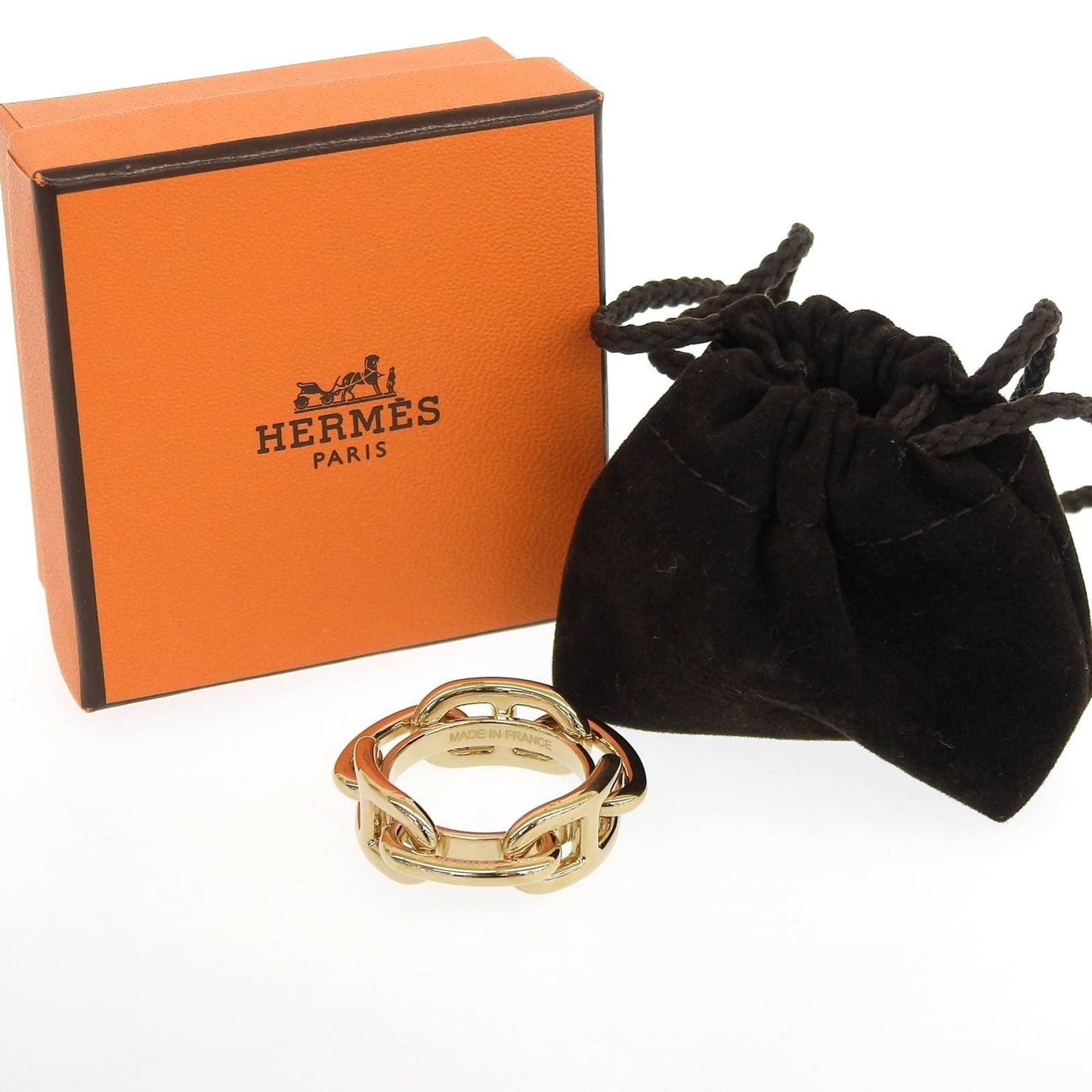 Hermes Legato Chaine D'Ancre Scarf Ring