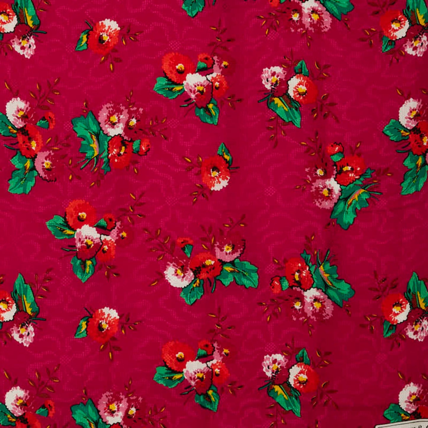 Tiffany & Co. Floral Scarf In White