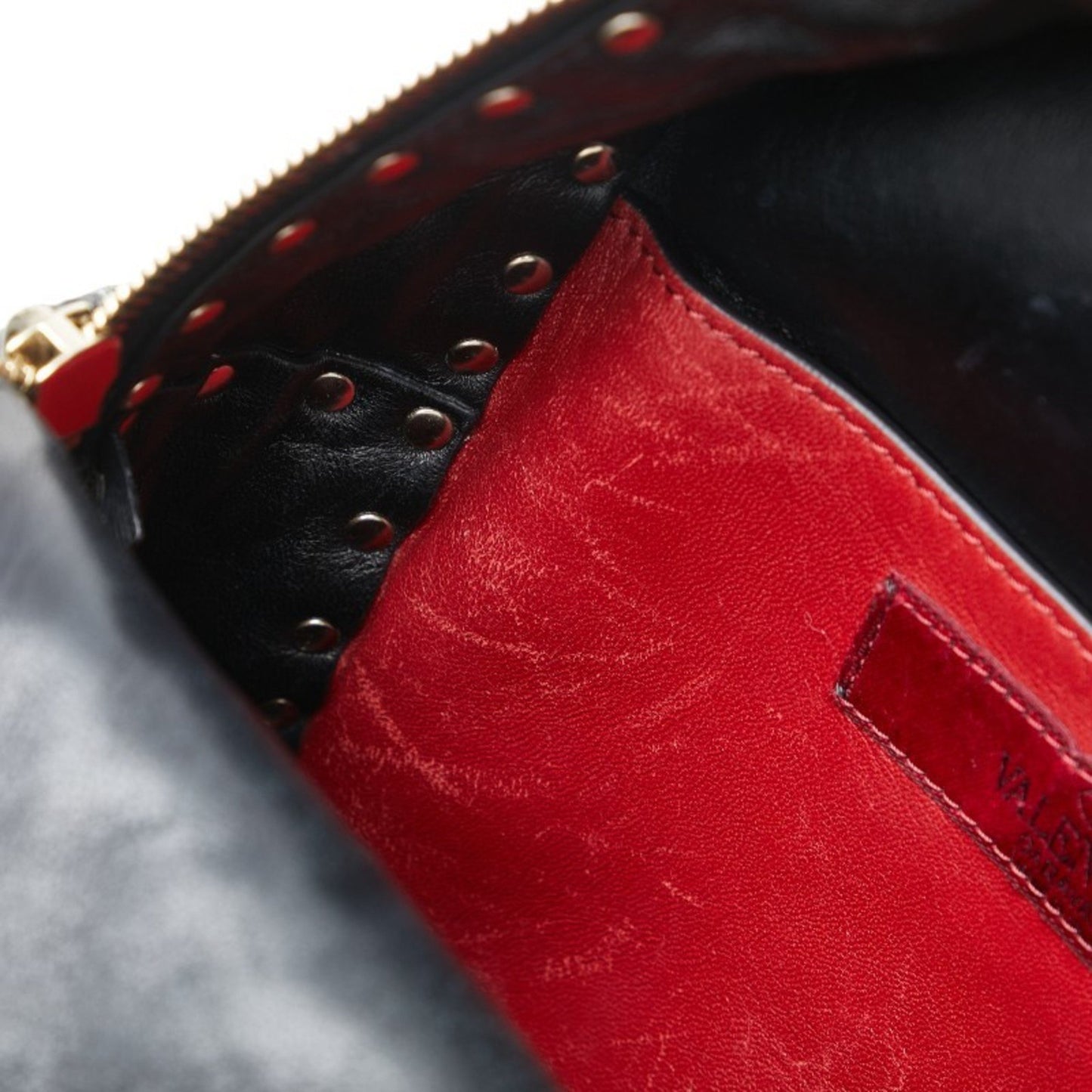 Valentino Rockstud Backpack In Black Leather