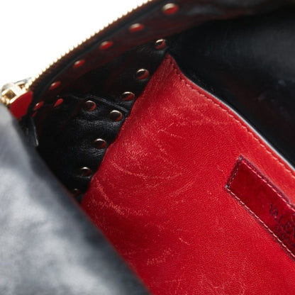 Valentino Rockstud Backpack In Black Leather