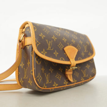 Louis Vuitton Monogram Sologne Shoulder Bag M42250 Brown