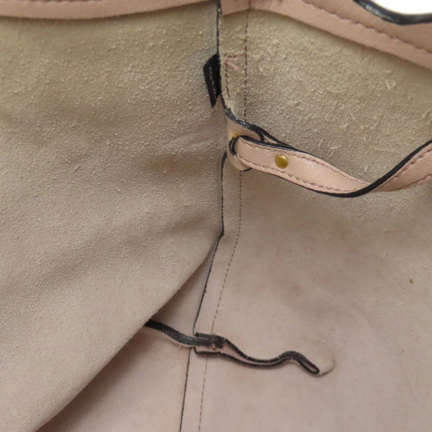 Miu Miu Miu Logo Tote Bag Leather