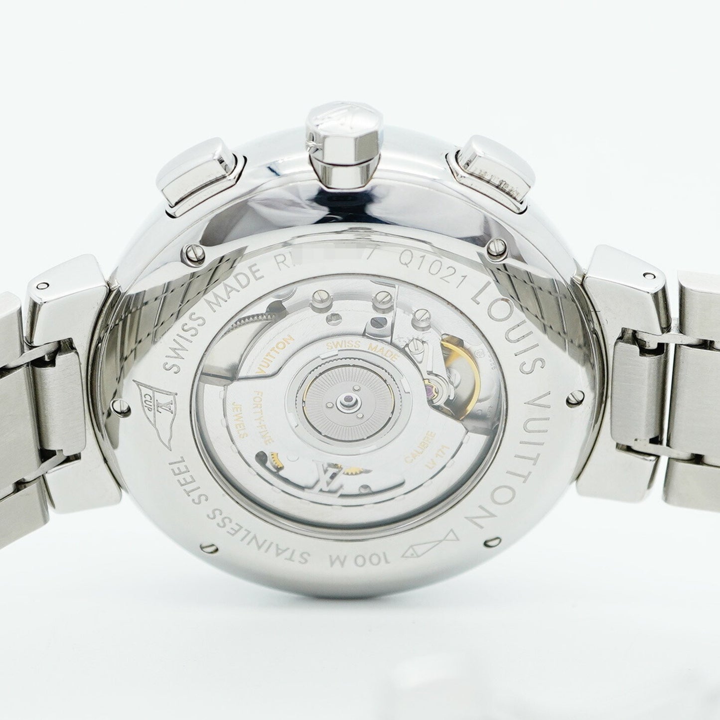 Louis Vuitton Tambour Q1021 Brown Dial