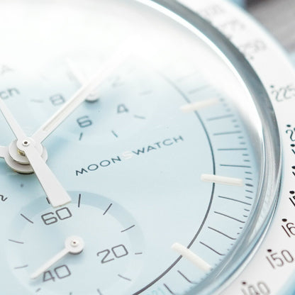 Swatch X Omega Mission Touranos So33L100 Blue Dial