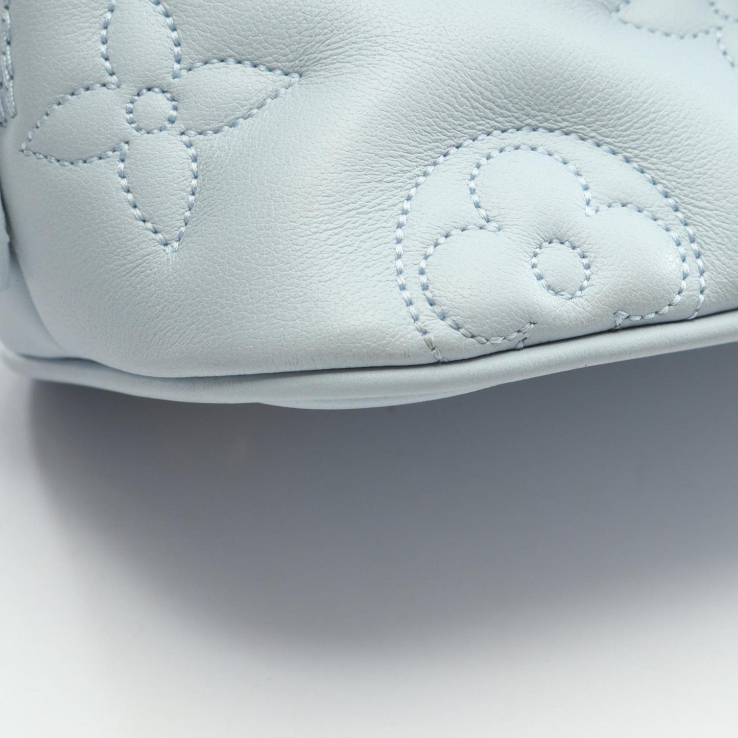 Louis Vuitton Alma Soft Bb Bubble Gram Blue Glacier Handbag