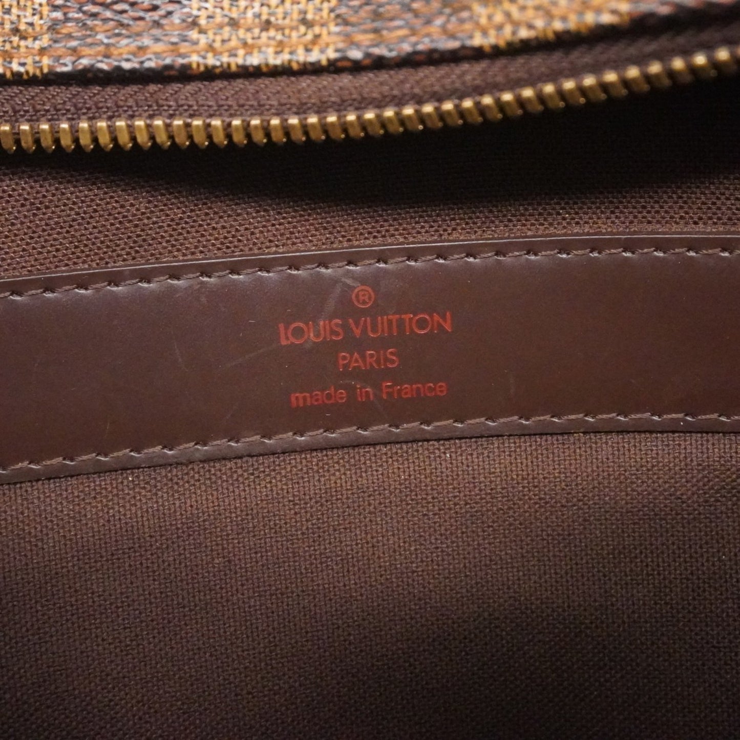 Louis Vuitton Shoulder Bag Damier Naviglio N45255 Ebene