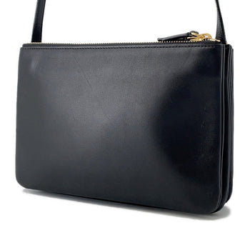 Celine Trio Small Shoulder Bag 192033 Celine Black