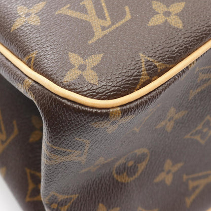 Louis Vuitton Batignolles Vertical Tote Bag Coated Canvas Leather Monogram