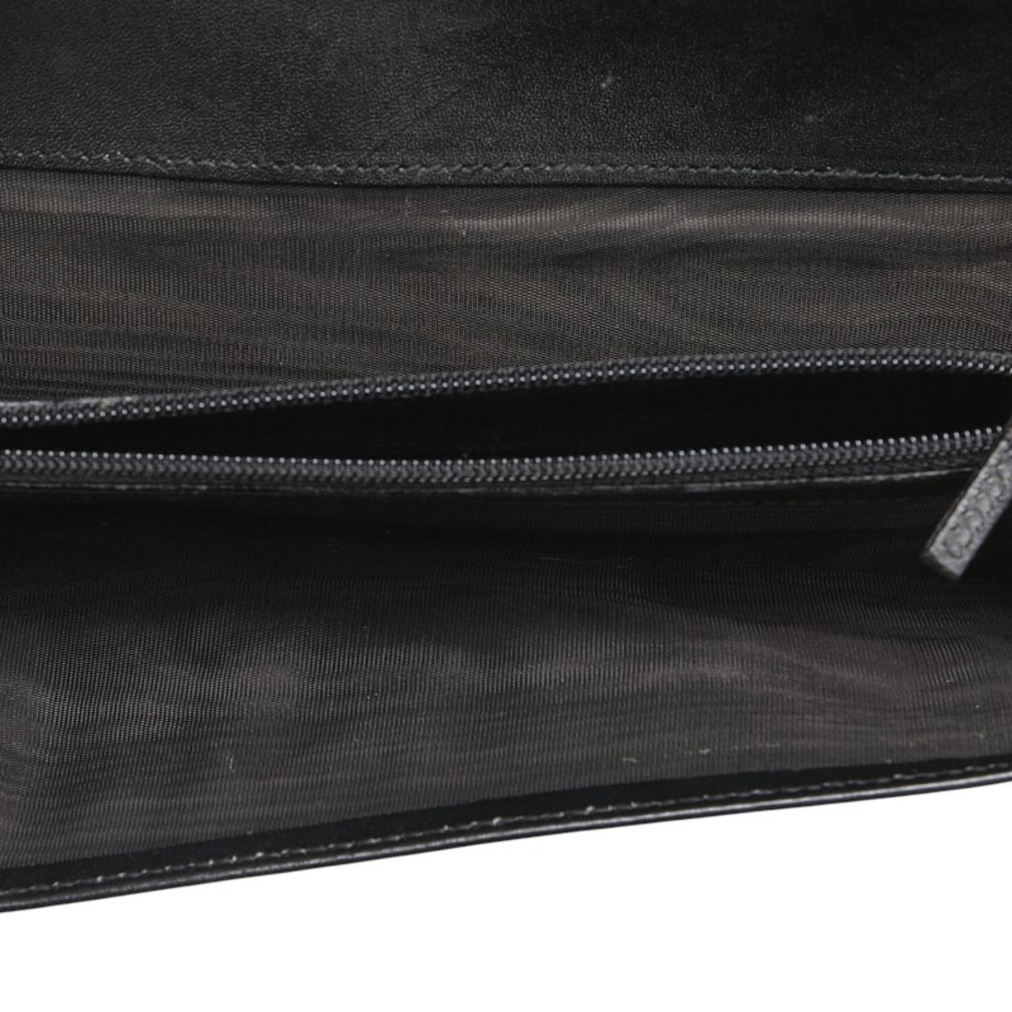 Gucci G Logo Long Wallet 035 2067 2098 Black Leather