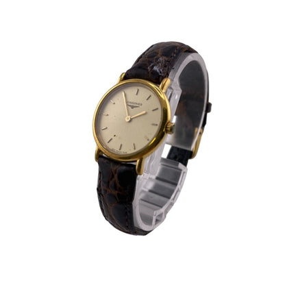 Longines L4.120.2 Round Gold Quartz Watch