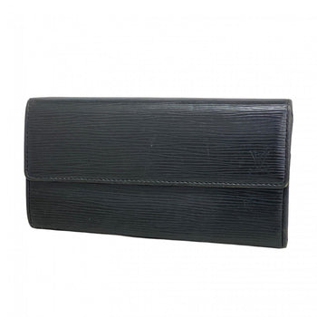 Louis Vuitton Epi Portefeuille Sarah Long Wallet M63742 Noir
