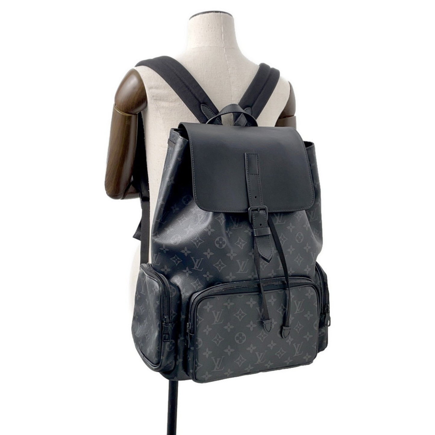 Louis Vuitton Backpack Monogram Eclipse Trio M45538 Louis Vuitton