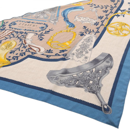 Hermes Herms Triangle Geant Etriers Scarf