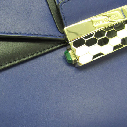 Bvlgari Serpenti Viper Women'S Leather Handbag