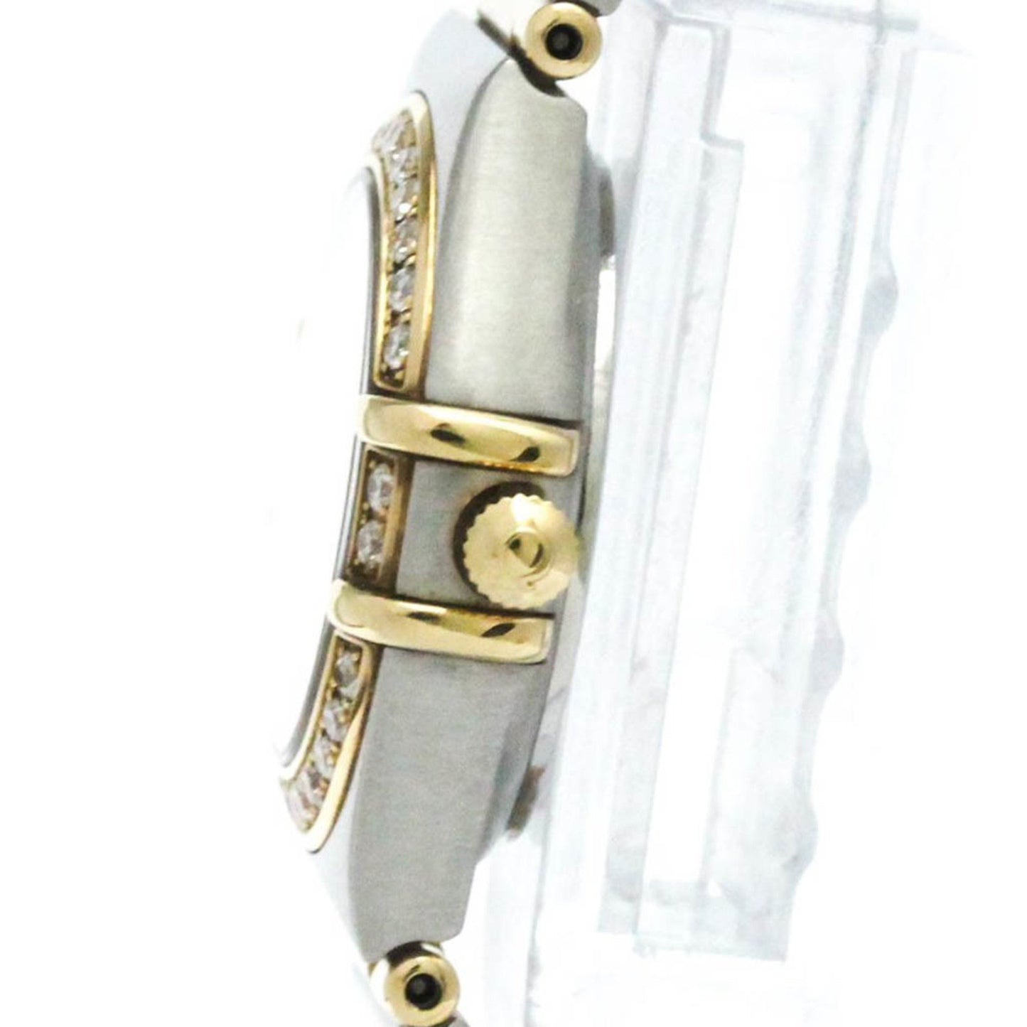 Omega Constellation Diamond 18K Gold Steel Watch