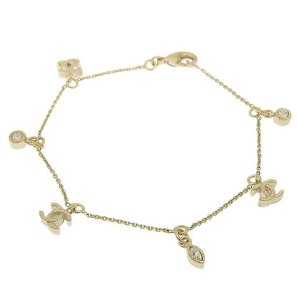 Chanel Coco Mark Bracelet 10P Rhinestone