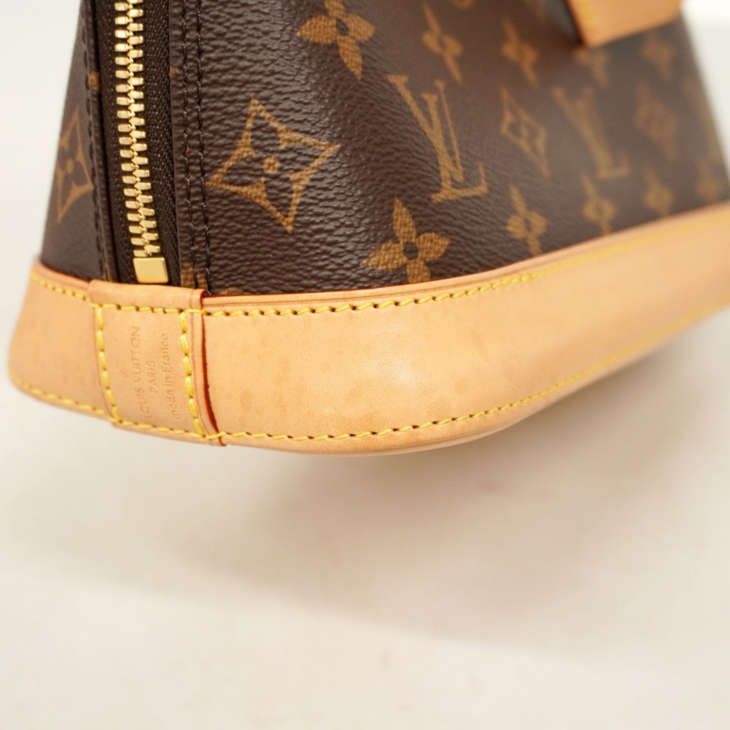 Louis Vuitton Monogram Alma Bb Handbag M46990 Brown 2-Way Bag