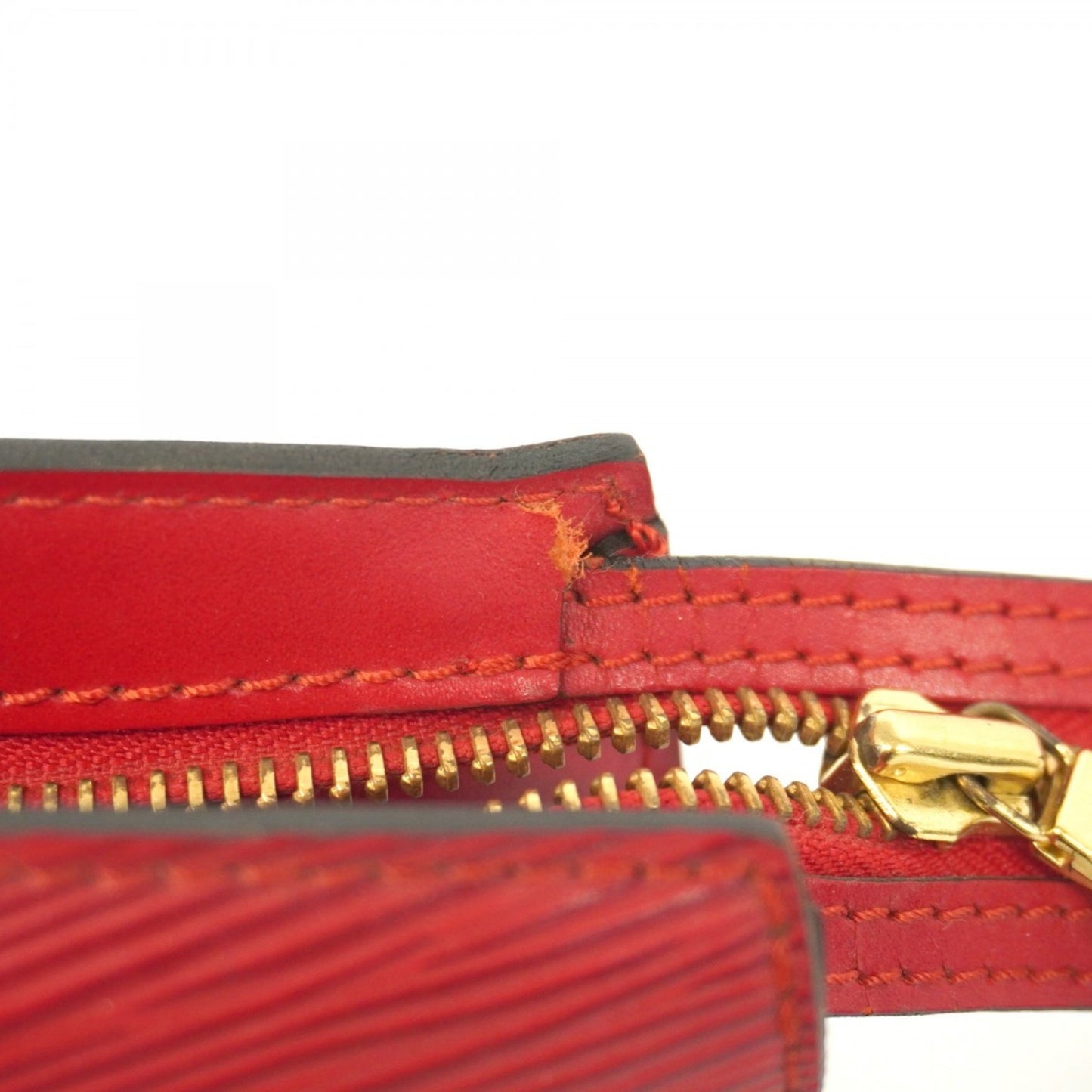 Louis Vuitton Epi Saint-Jacques Shoulder Bag M52267 Castilian Red