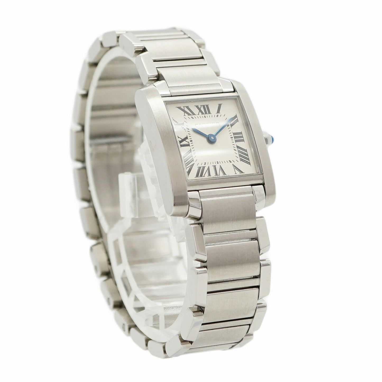 Cartier Tank Franaise Sm W51008Q3 Ivory Dial