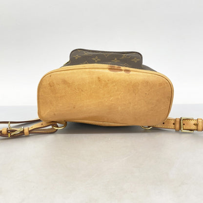 Louis Vuitton Monogram Montsouris Mm Backpack M51136 Brown