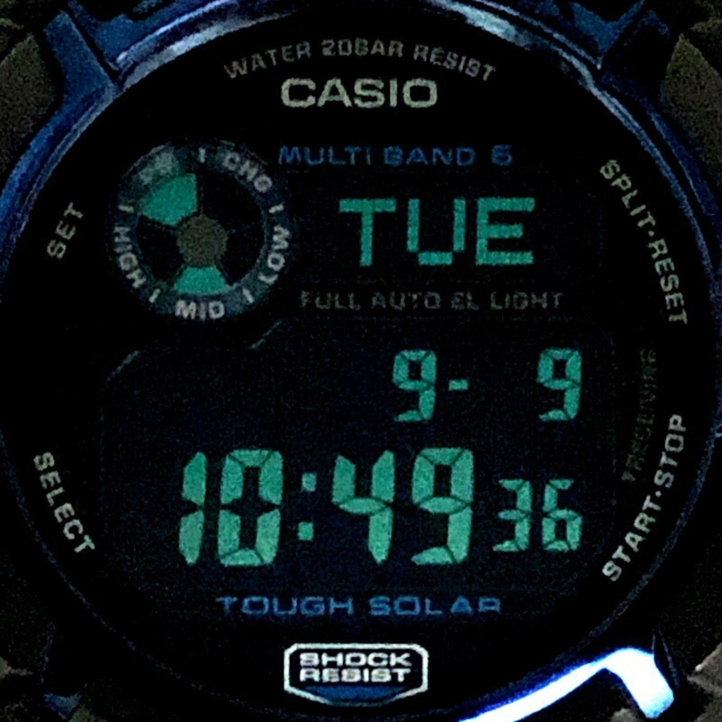 G-Shock Casio Gw-2310Bd-1B Blackblue Series Watch