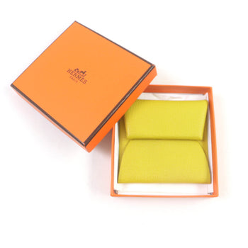 Hermes Bastia Verso Cumin Orange Minian Chevre Wallet/Coin Case