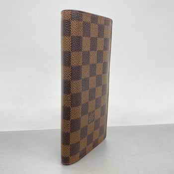 Louis Vuitton Damier Portefeuille Brazza Long Wallet N60017 Ebene