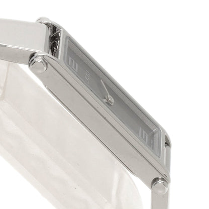 Gucci 1500L Square Face Watch Stainless Steel Ss