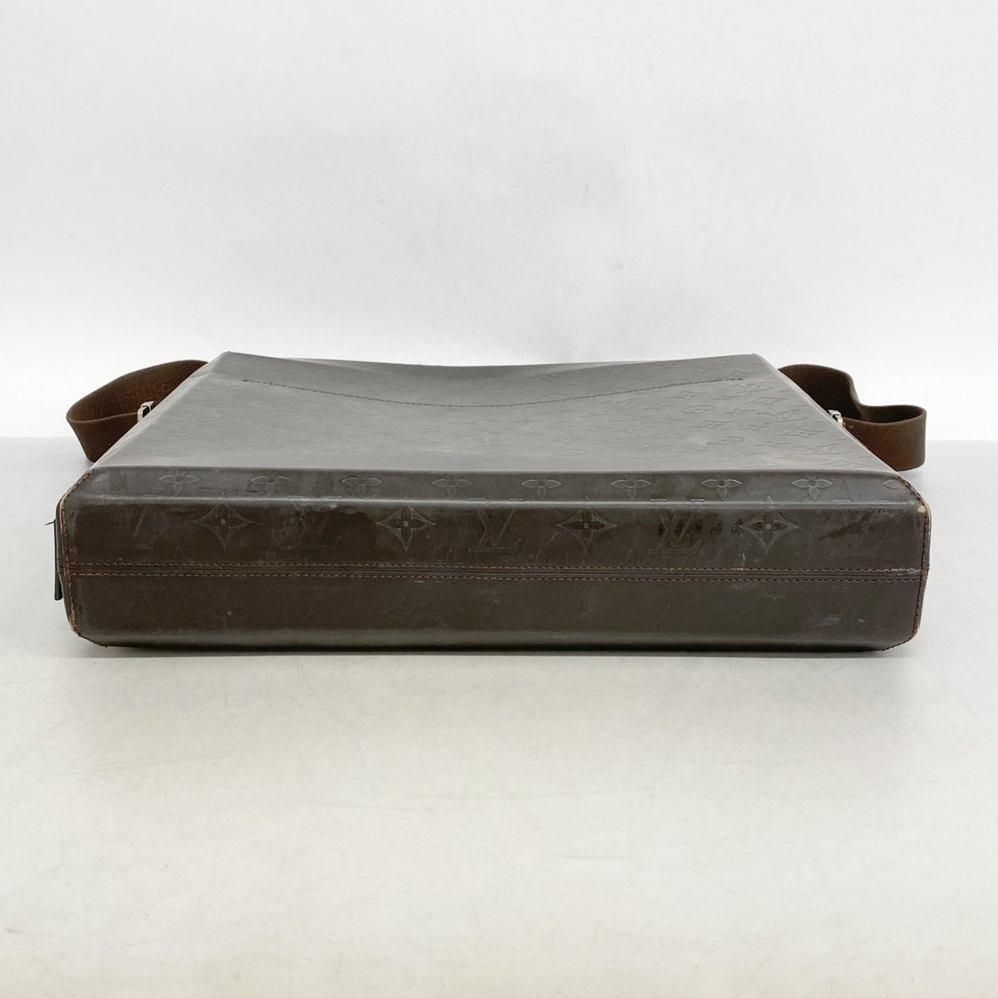 Louis Vuitton Monogram Glace Steve Shoulder Bag M46530 Cafe