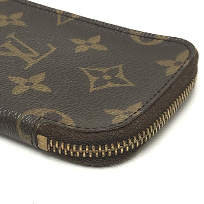 Louis Vuitton M62610 Monogram Canvas Pochette 6 Cls Round 6-Key Case In Brown