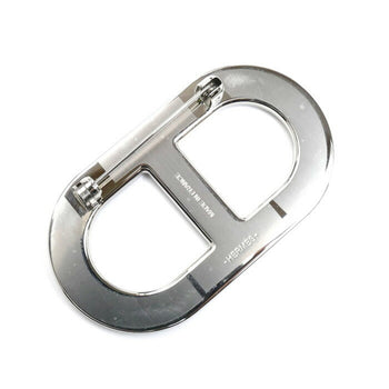 Hermes Hermes Epsom Leather Metal Chaine D'Ancre Brooch H500262Fk89