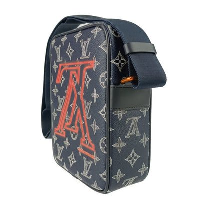 Louis Vuitton Louis Vuitton Shoulder Bag Danube Pm Upside Down M43678 Navy Monogram Ink Canvas