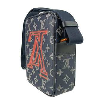 Louis Vuitton Louis Vuitton Shoulder Bag Danube Pm Upside Down M43678 Navy Monogram Ink Canvas